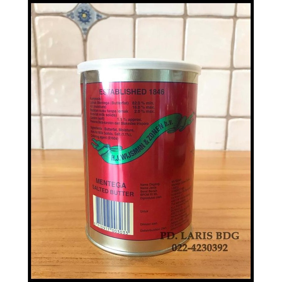 

Terlaris Wijsman Dutch Butter 1Kg (Mentega Wysman) Good Quality