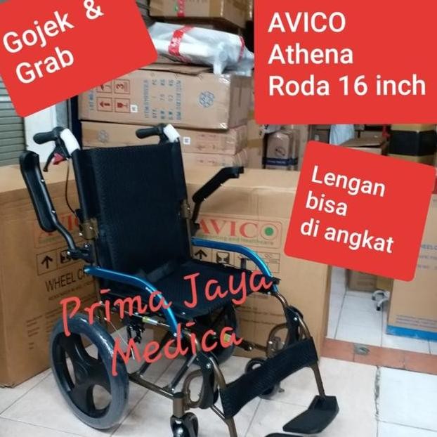 Kursi Roda Traveling Aluminium Avico Athena Ringan