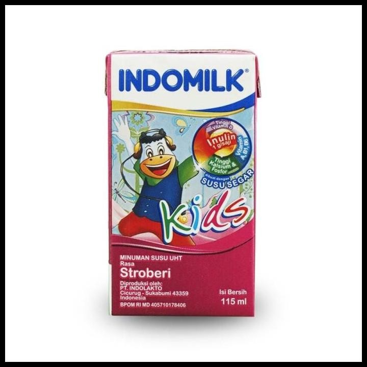 

Terlaris Indomilk Kid Susu Kids Uht [115 Ml X 40 Pcs] 1 Karton Good Quality