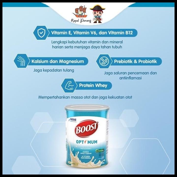

Terlaris Nestle Boost Optimum 800 Gram Good Quality