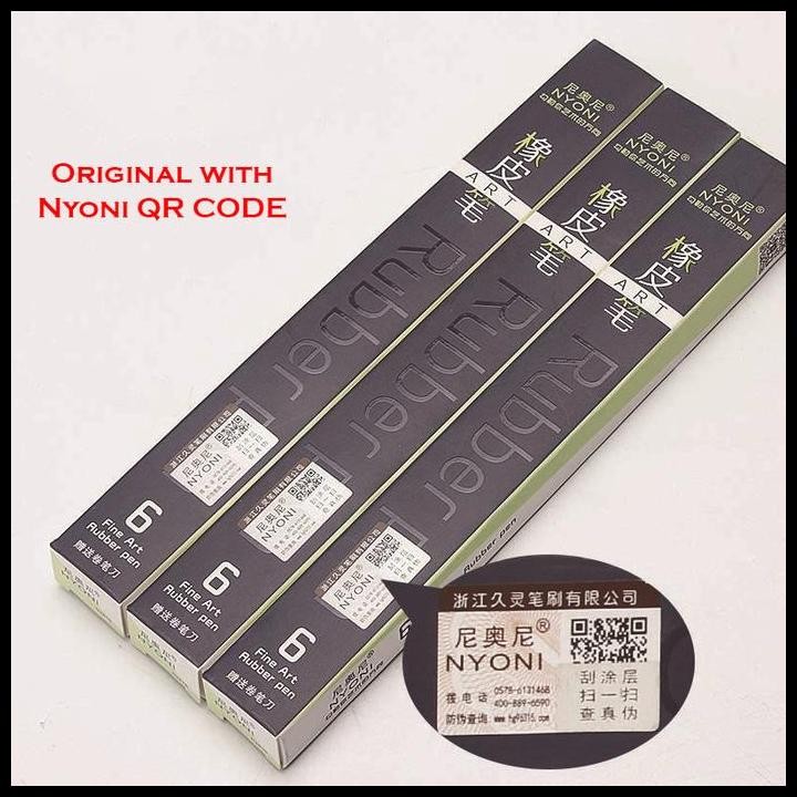 

Terbaru Nyoni Penghapus Bentuk Pensil / Pencil Shaped Eraser / Penghapus Seni For Art Student High Quality