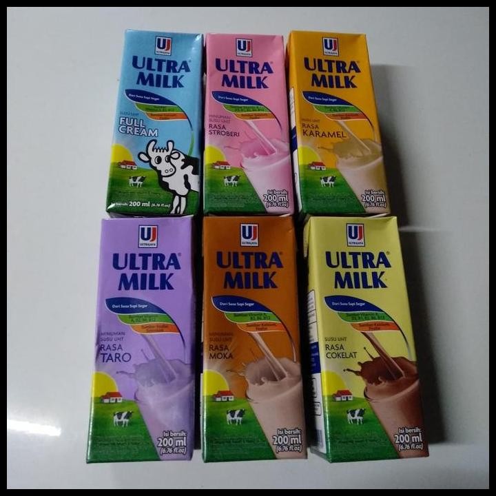 

Terlaris Susu Ultra Milk 200Ml Aneka Rasa Per Dus Isi 24.Gojek Good Quality