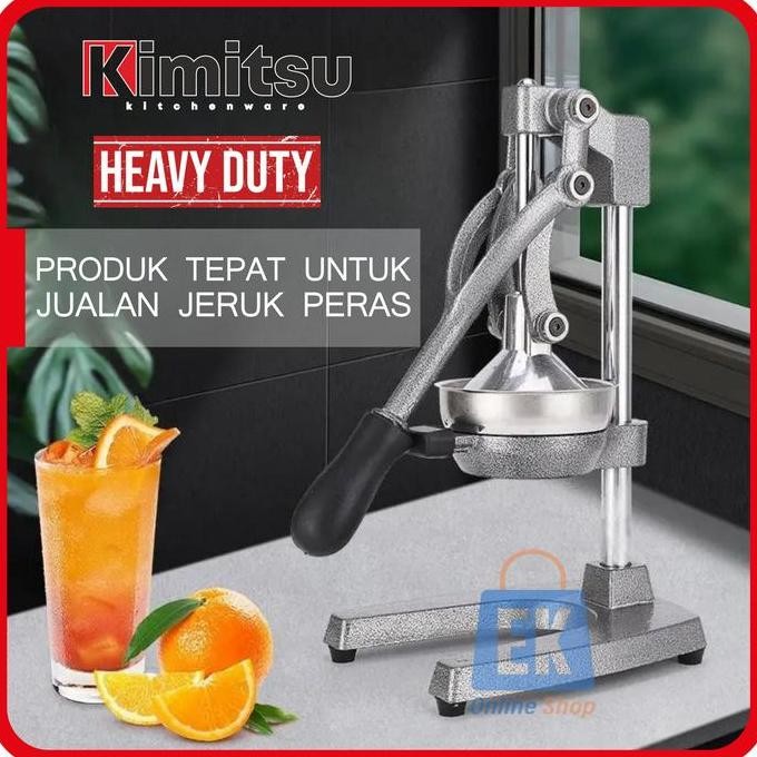 Sale- Alat Peras Jeruk Stainless Besar Kimitsu Kjm-306| Alat Peras Jeruk Manual | Alat Peras Jeruk B