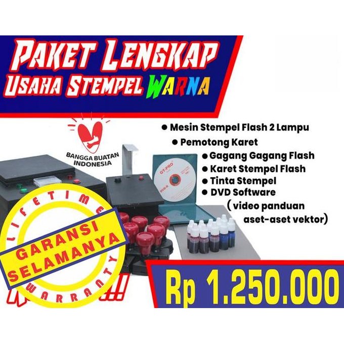 

Terlaris Paket Hemat Mesin Stempel Lampu U SALE