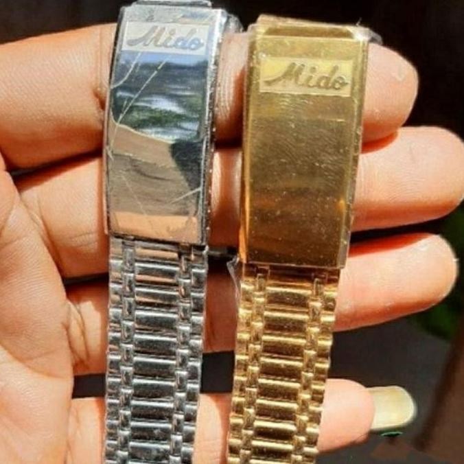 Tersedia Tali jam tangan rantai Mido commander Ocean Star Datoday 18mm