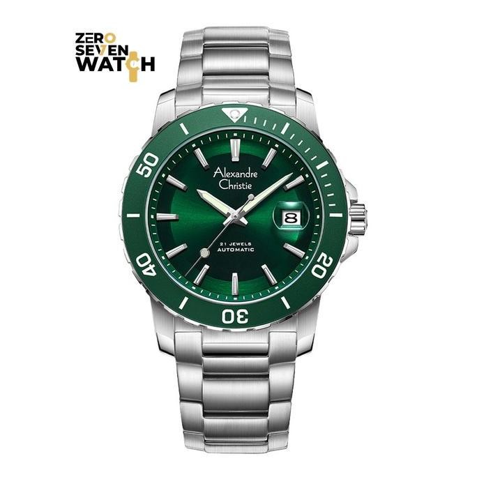 Tersedia AUTOMATIC Jam Tangan Pria Alexandre Christie AC 6141 AC6141 Original Stainless Automatic