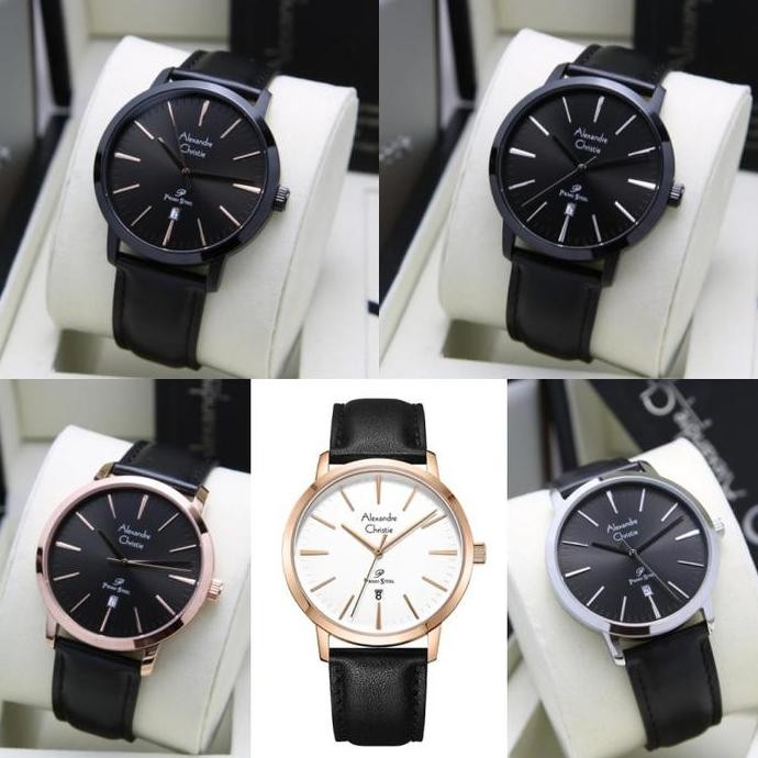 Tersedia JAM TANGAN PRIA ALEXANDRE CHRISTIE AC 1028 / AC1028 LEATHER ORIGINAL