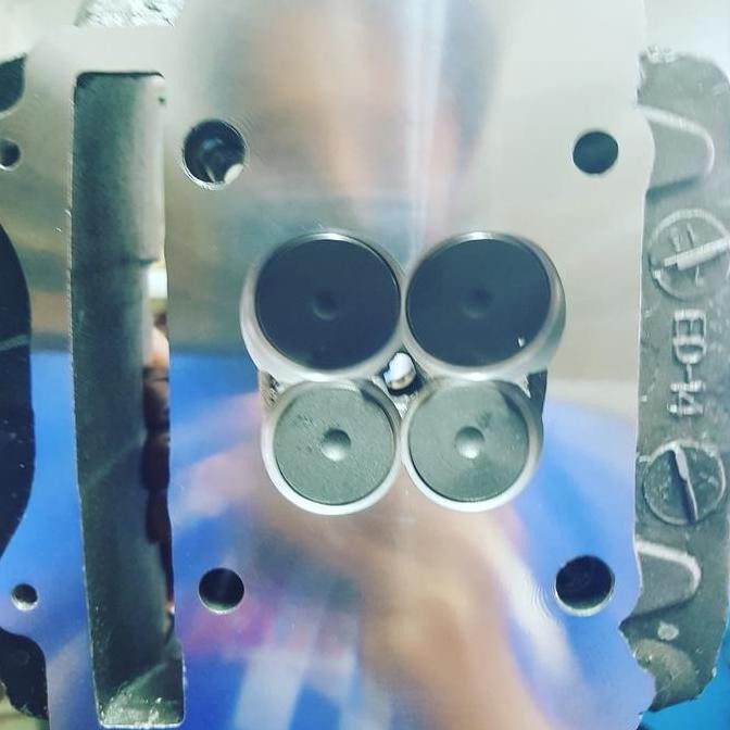 cylinder head fu HDR klep besar