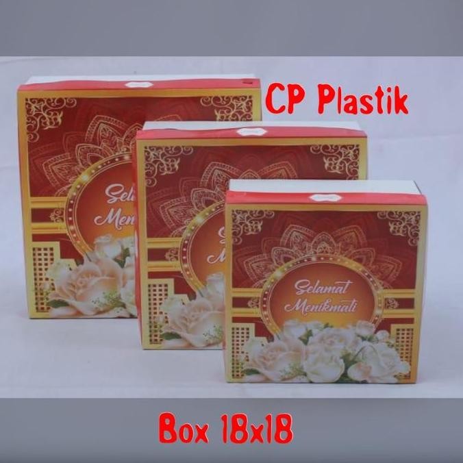 

Dus 20X20 / Kardus / Box Nasi / Tempat Makanan / Kotak / Dus Kue