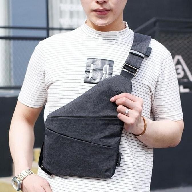 Tersedia PERSONAL POCKET BAG TAS ANTI COPET SERBAGUNA Tas Selempang Pria