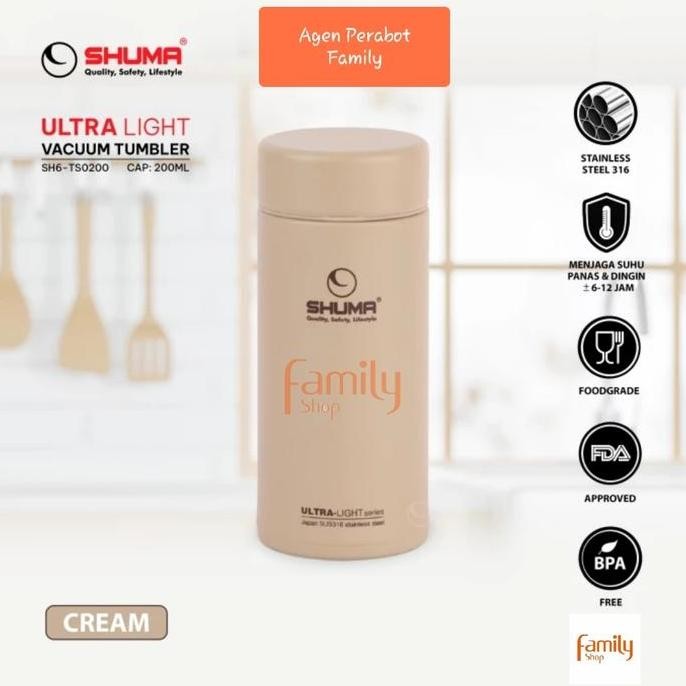 Shuma Termos Vacuum Mini Tumbler 200Ml Stainless Steel