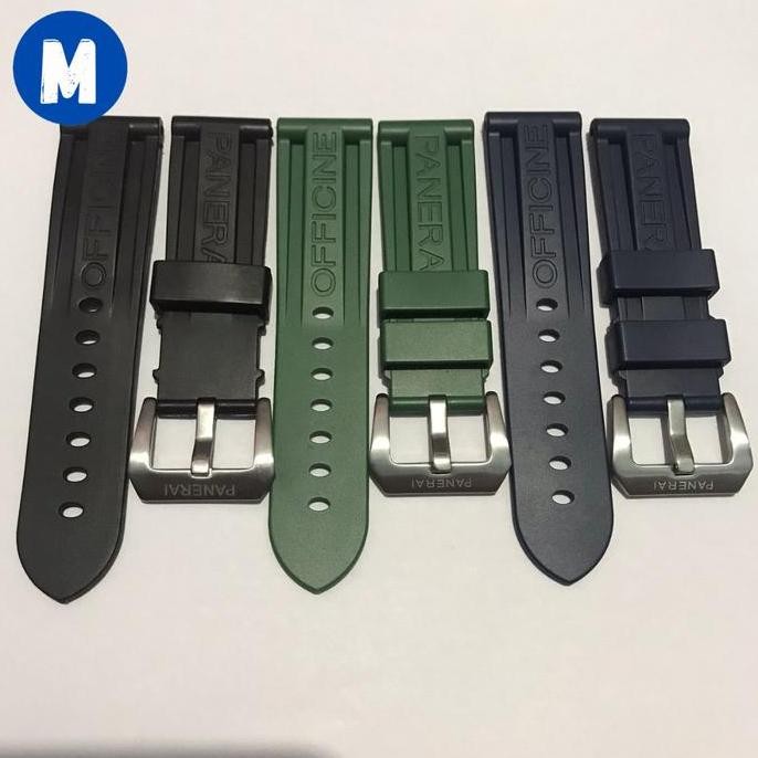 Grosir Tali Jam Karet Panerai Rubber Strap Officine Panerai Sporty Premium