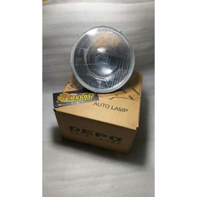 [Allthebest] Reflektor lampu depan DEPO H4 taiwan 5inch