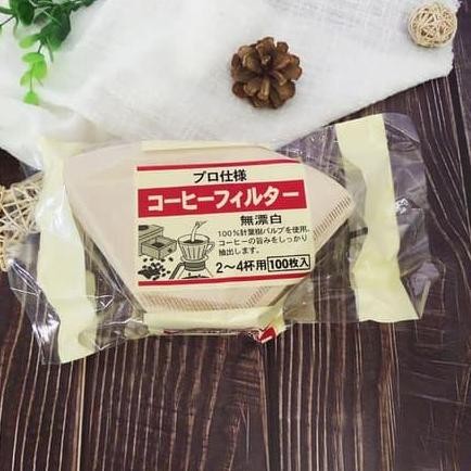 Coffee Filter, Saringan Kopi,Kertas Filter Kopi (Bleached)