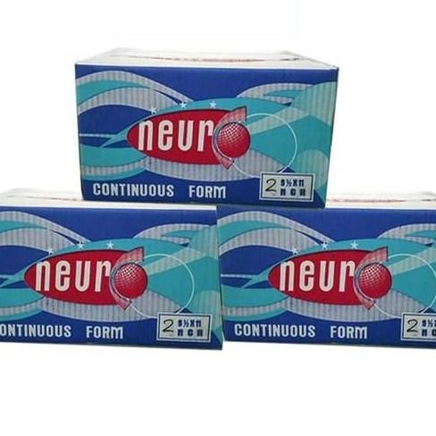 

TERBARU - Continuous Form / Kertas Dot Matrix Neuro 9 1/2 x 11 - 2 Ply NCR (K2)