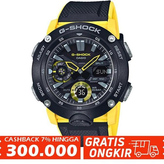 Murah Casio G-Shock Ga-2000-1A9Dr - Jam Tangan Pria - Kuning
