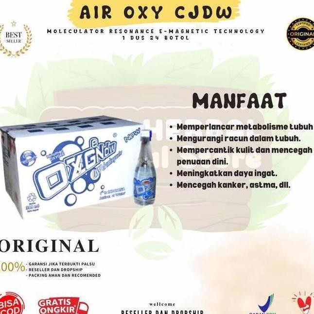 

AIR OXY CJDW DRINKING WATER ORIGINAL 100%