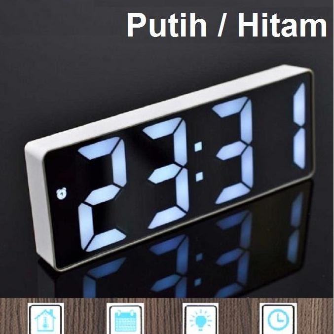 

Jam Meja Digital Led Weker Table Tidur Digital Alarm Clock GH-071 GAM