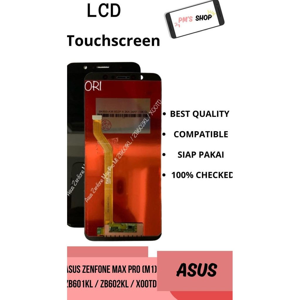 Lcd + Touchscreen Asus Zenfone Max Pro (M1) Zb 601/602Kl/X00Td