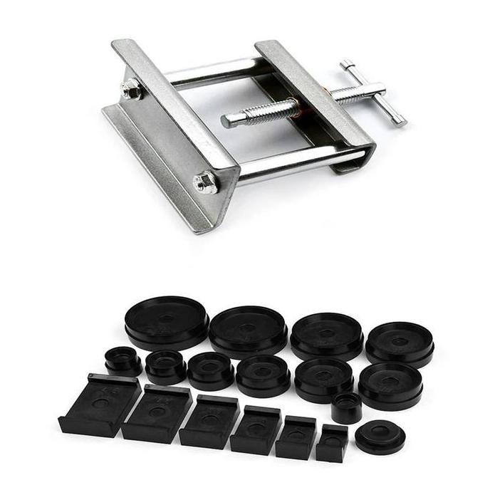 Promo Cod 1Set Alat Reparasi Jam Tangan Alat Press Jam Tangan 18 Dies Watch Repair Tools