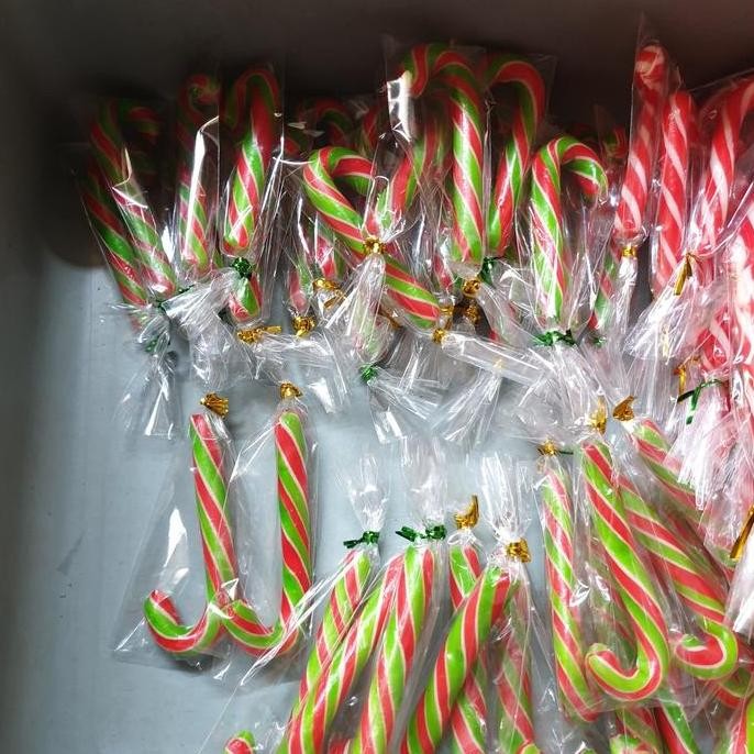 

Permen Tongkat Natal Candy Cane Isi 50