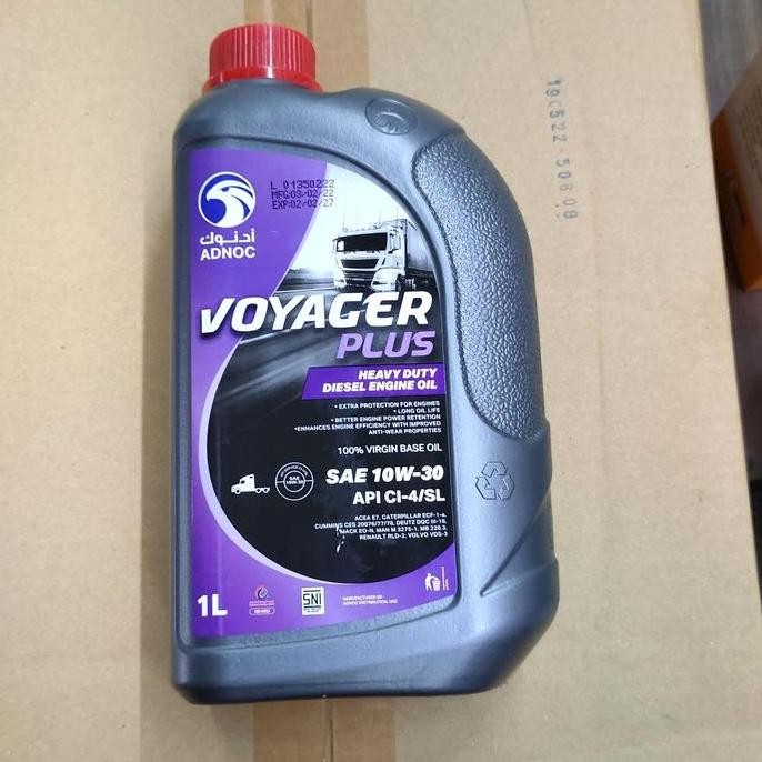 Oli Adnoc Voyager Plus 10W-30 Diesel 1 Liter