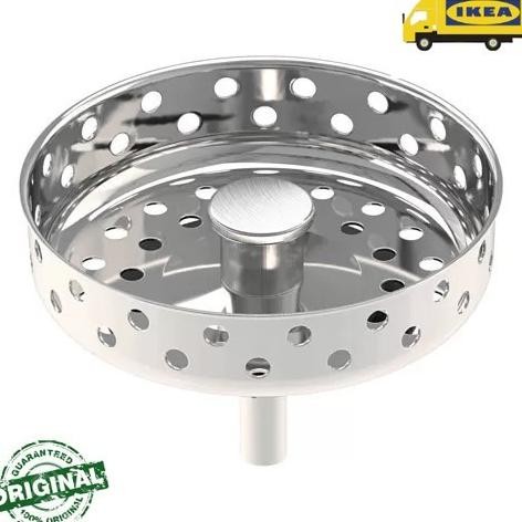 Saringan Penutup Saluran Bak Cuci Piring/Wastafel, Diameter 8cm