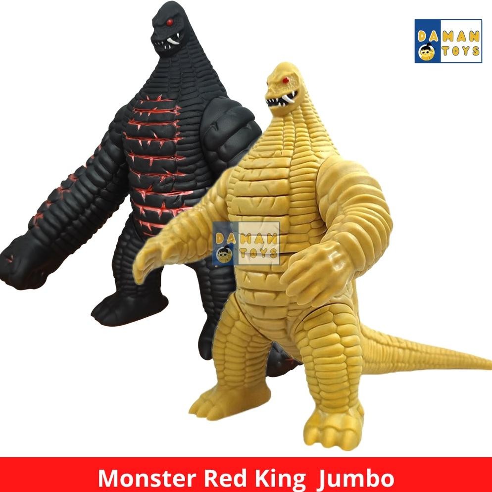 EX Red King Action Figure Monster Ultraman Kaiju, Mainan Anak Laki laki