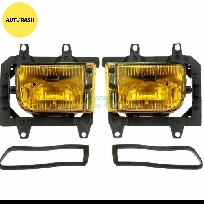 BMW E30 foglamp fog lamp Lampu Kabut Kristal kuning amber Bumper