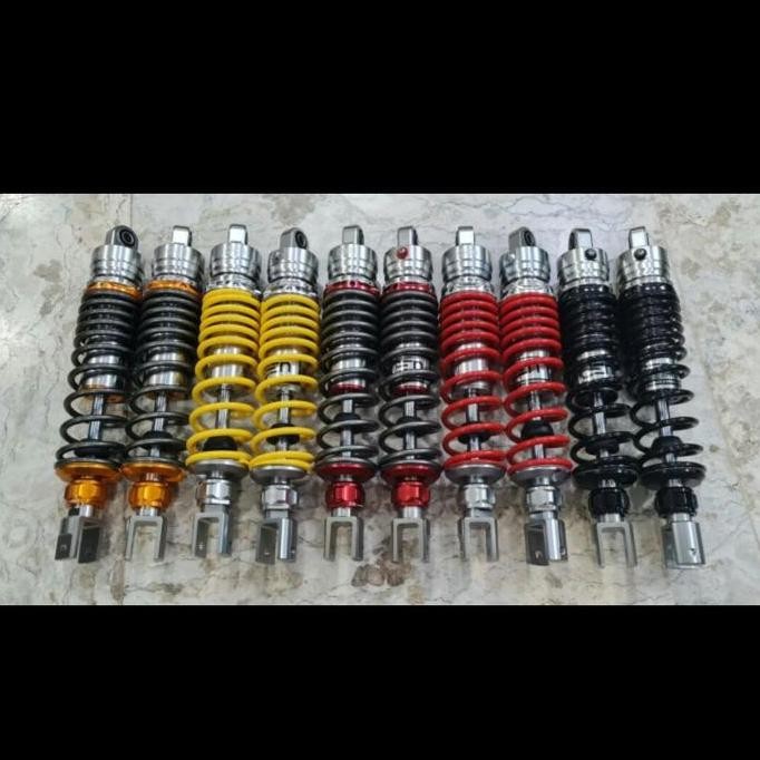 SHOCK GEN GENESIS PREMIUM NMAX 335MM CNC ADJUSTSBLE -HITAM