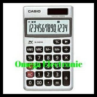 Terlaris Casio Sl-340Va - Kalkulator Pocket Calculator Sl 340 Va Good Quality