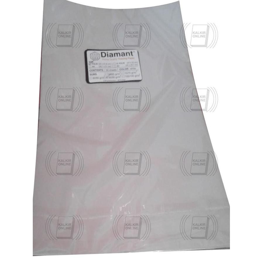 

TERMURAH - Kertas Kalkir /Transparant Paper Folio 90/95 gram merk Diamant 50 pcs