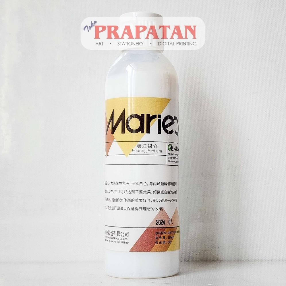 

Maries Acrylic Pouring Medium 180ml | Medium Pouring Cat Akrilik AST