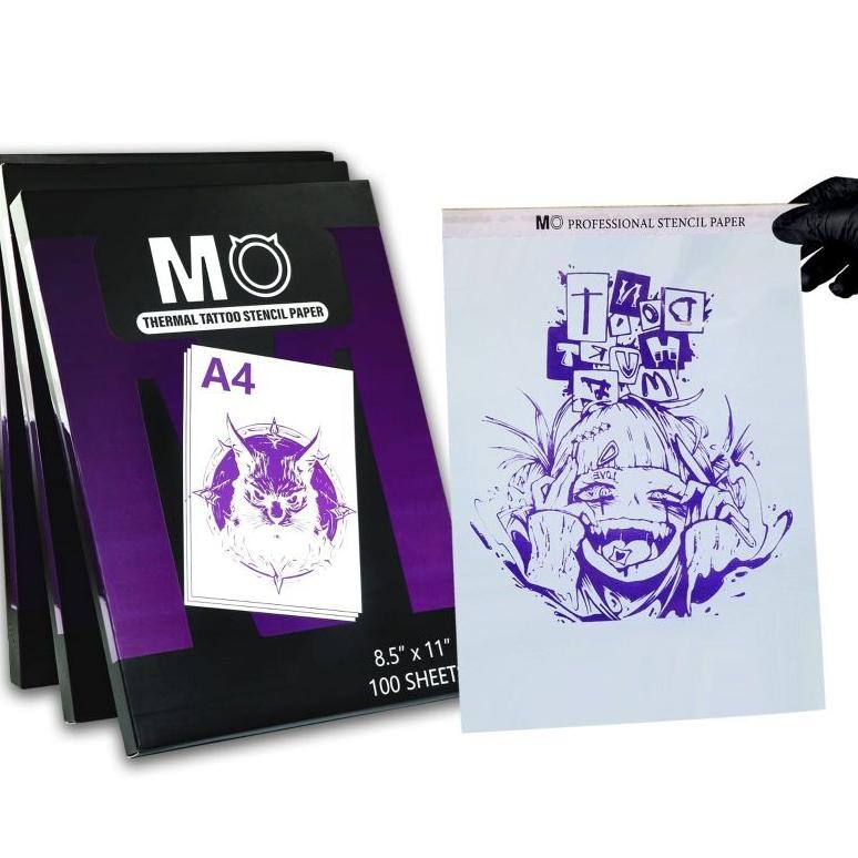 

1PCS / 5PCS / 10PCS MO THERMAL TATTOO STENCIL PAPER A4 FOR MACHINE THERMAL COPIER TATTOO AST