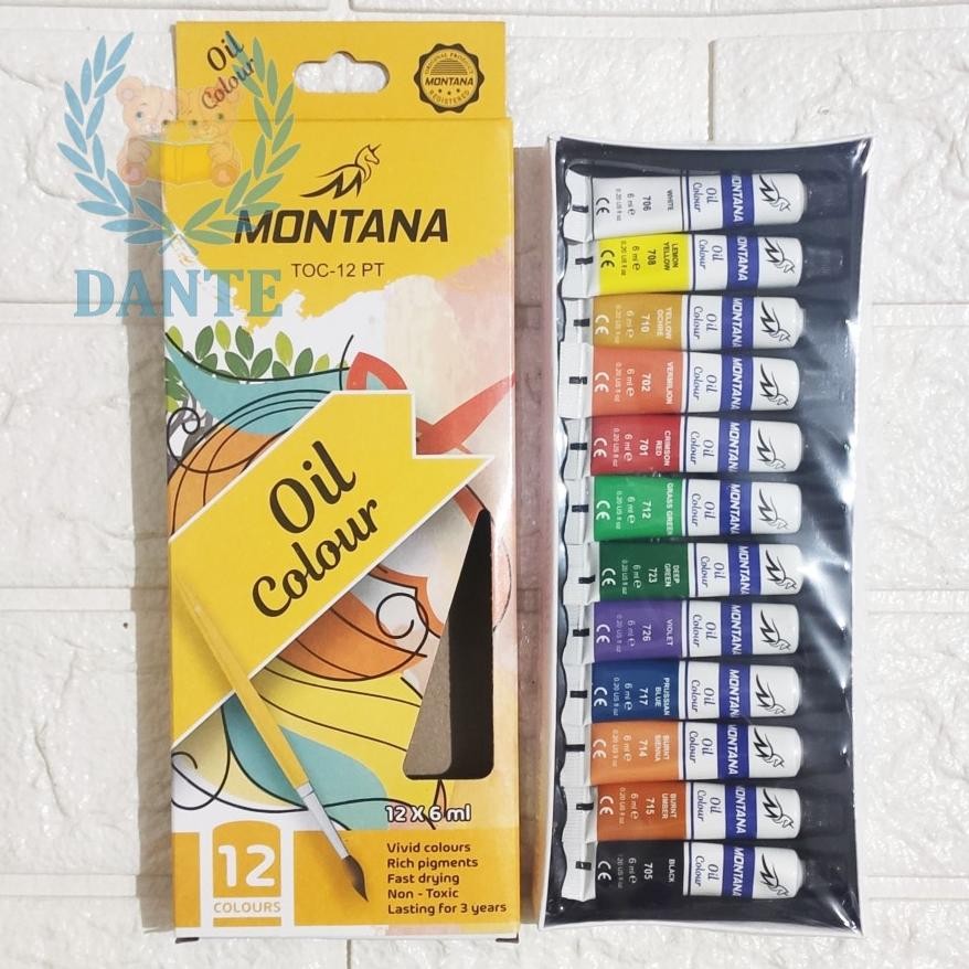 

Cat Minyak Oil olour V-TRO 12 Warna AST