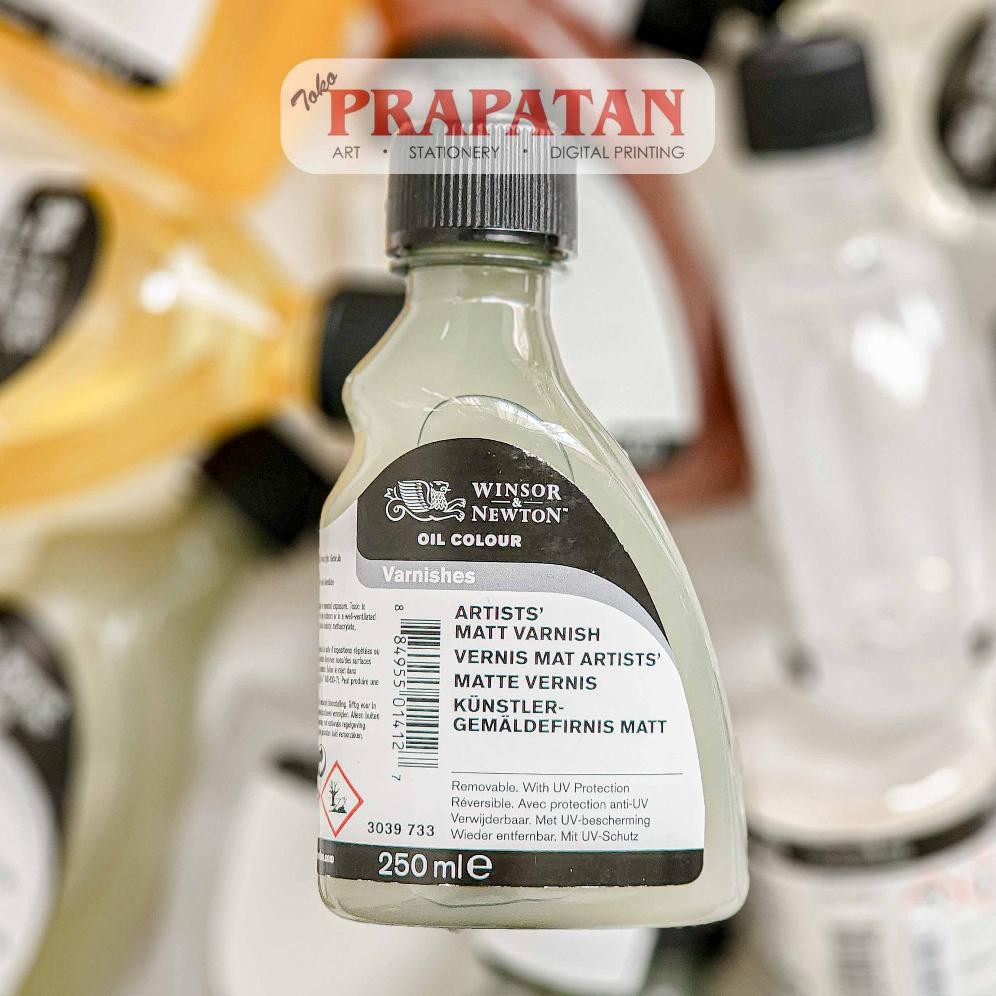 

Winsor Oil Medium Varnish 250ml | Medium Cat Minyak AST