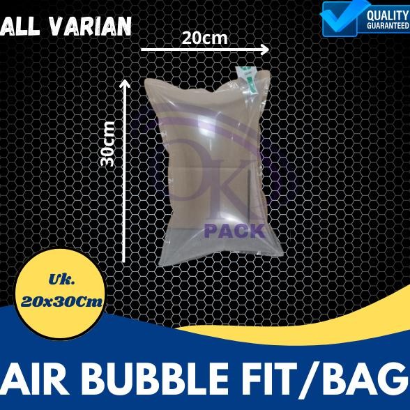 

AIR BUBBLE FIT 20CM X 30CM 50 PCS Cushion Wrap Fo-Air / Bubble Wrap Angin Tebal Roll / Poly Air Bubble AST