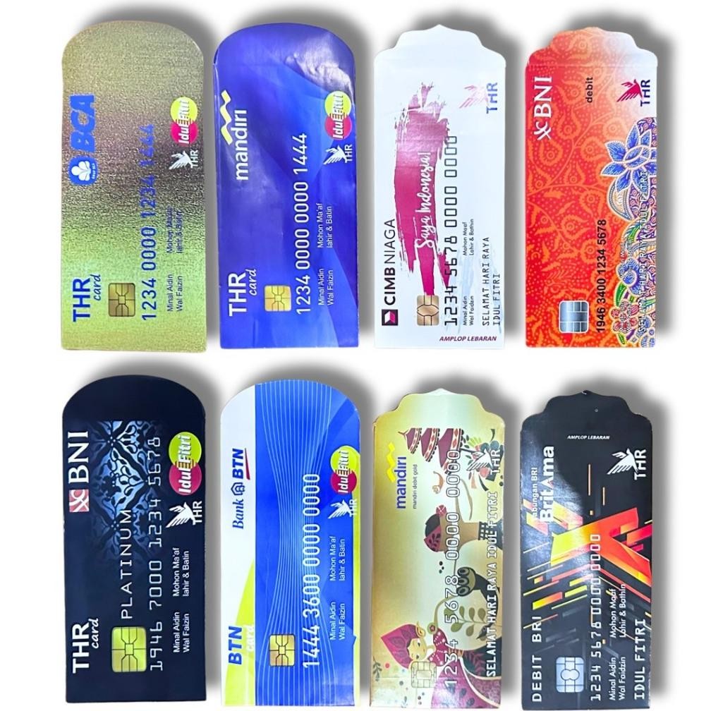 

(100 LEMBAR) DEOS-TERBARU AMPLOP ANGPAU LEBARAN MOTIF ATM DAN UANG MAINAN UKURAN PANJANG ISI 100 PCS AST