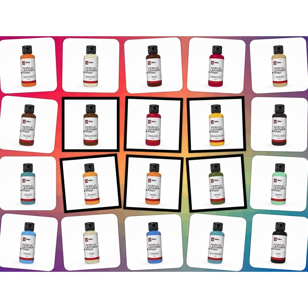 

Tesla Acrylic Leather Paint 120ml (Varian 1) AST