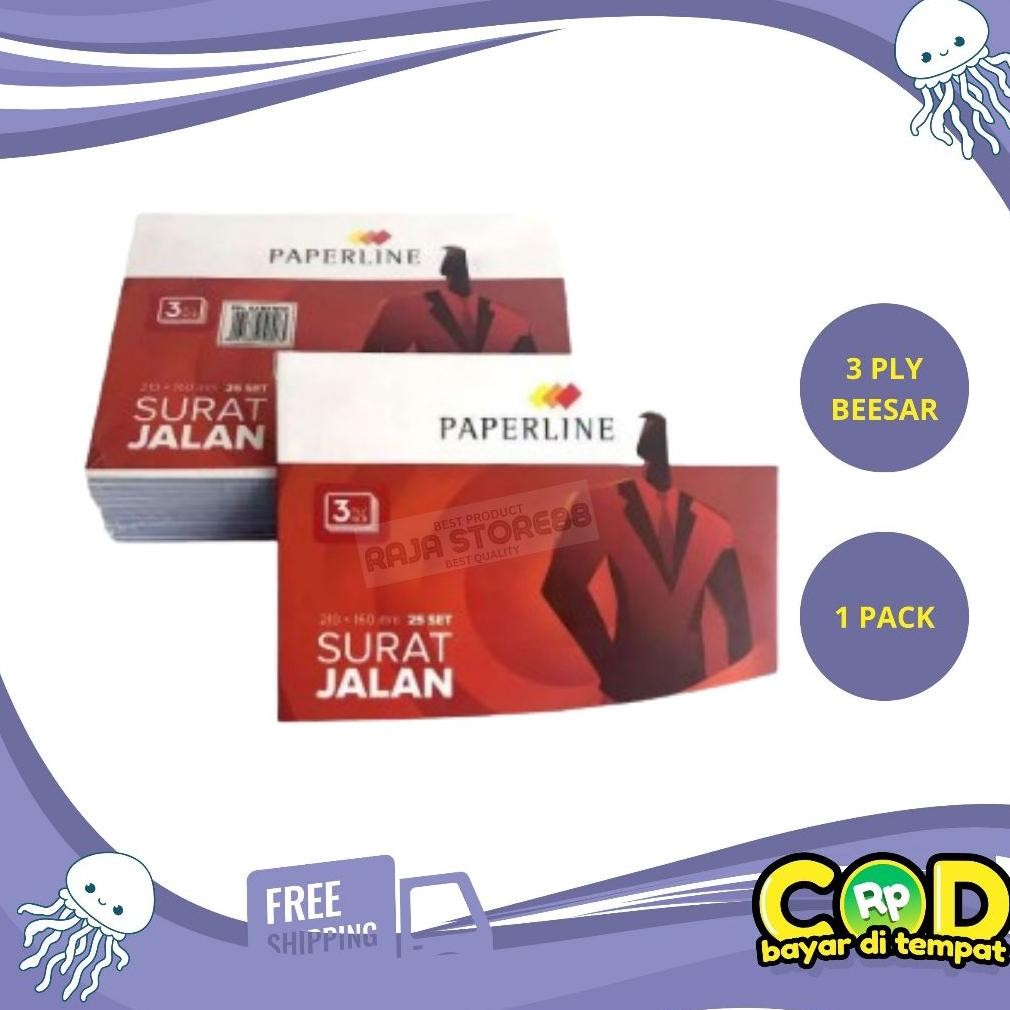 

Surat Jalan 3 ply Paperline (PACK) AST