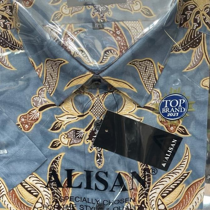 ALISAN Kemeja Batik Lengan Pendek Big Size - 1105