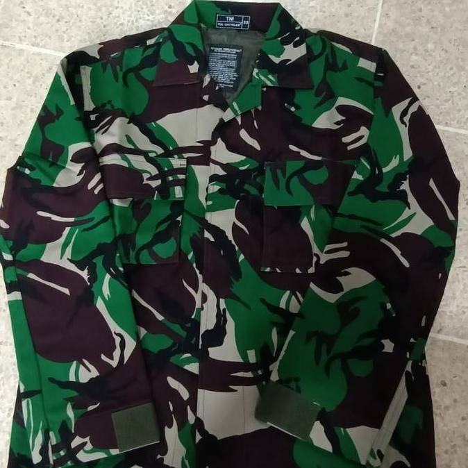 BAJU PDL TNI / LORENG TNI VELBED WOL FULL PURING