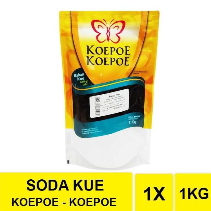 

Koepoe Kopeoe Soda Kue 1kg Baking Soda Bahan Pengembang Kue