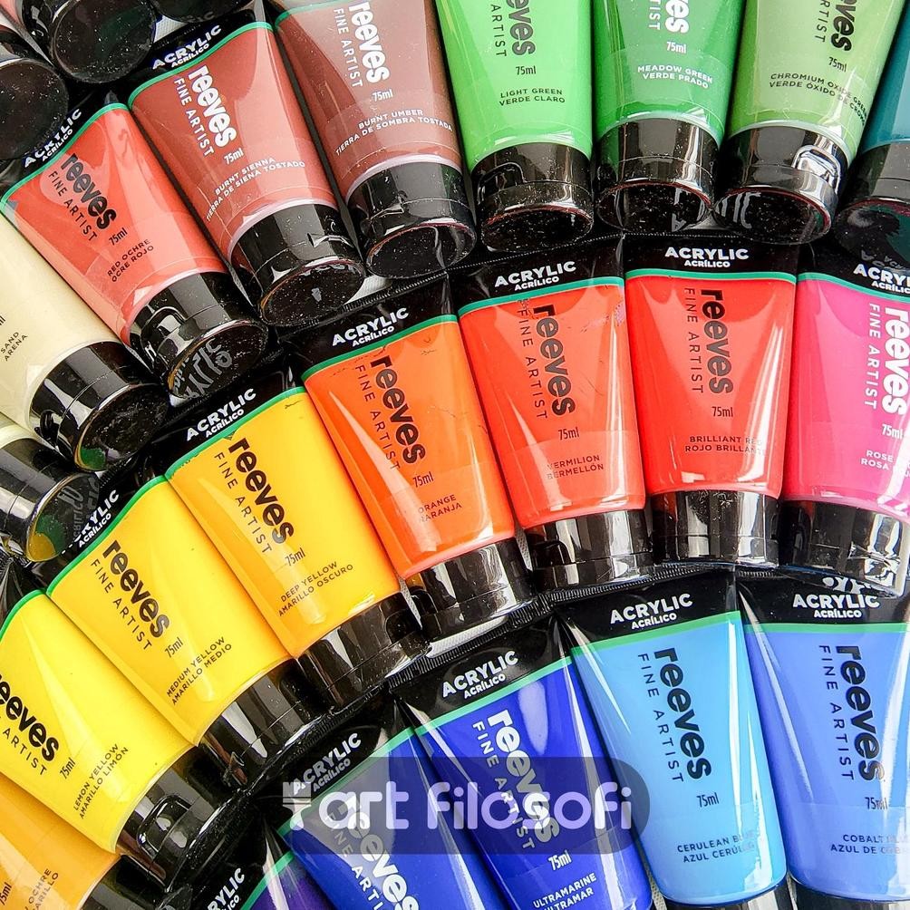 

Cat Akrilik Reeves 75ml | Reeves Acrylic Paint AST