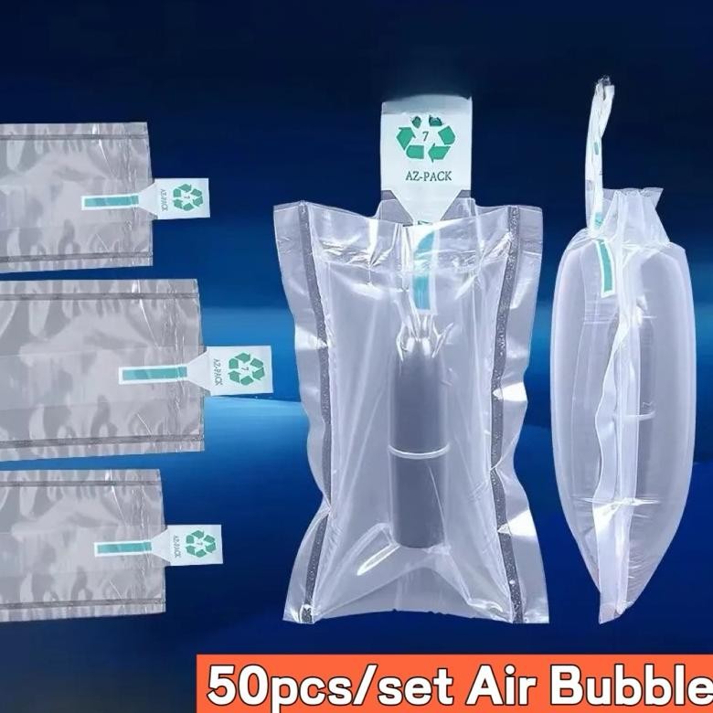 

50Pcs 1020 1525cm AIR BUBBLE - BAG IN BAG KANTONG UDARA inflateable pouch bag wrap double layer dua lapis tebal pouch angin air inflatable kantong udara AST
