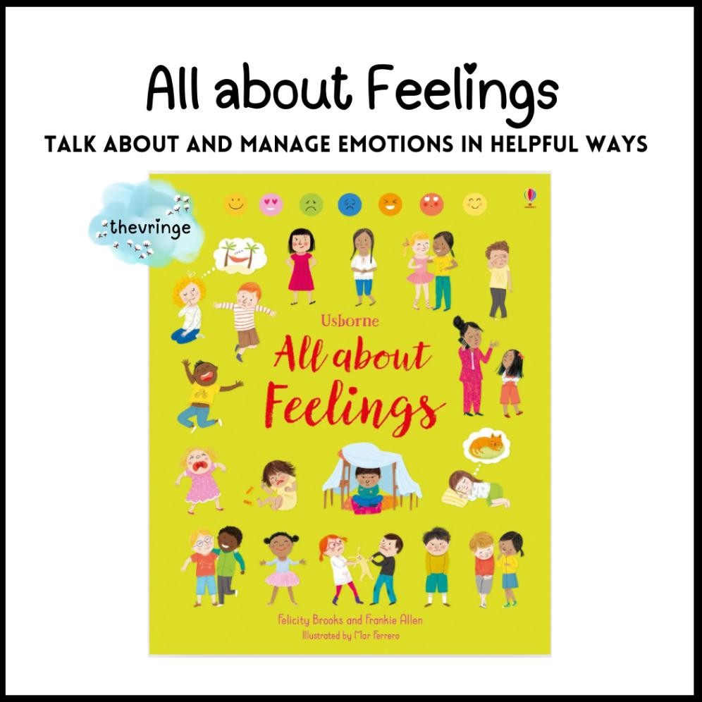 Usborne All about Feelings Book about emotions AST
