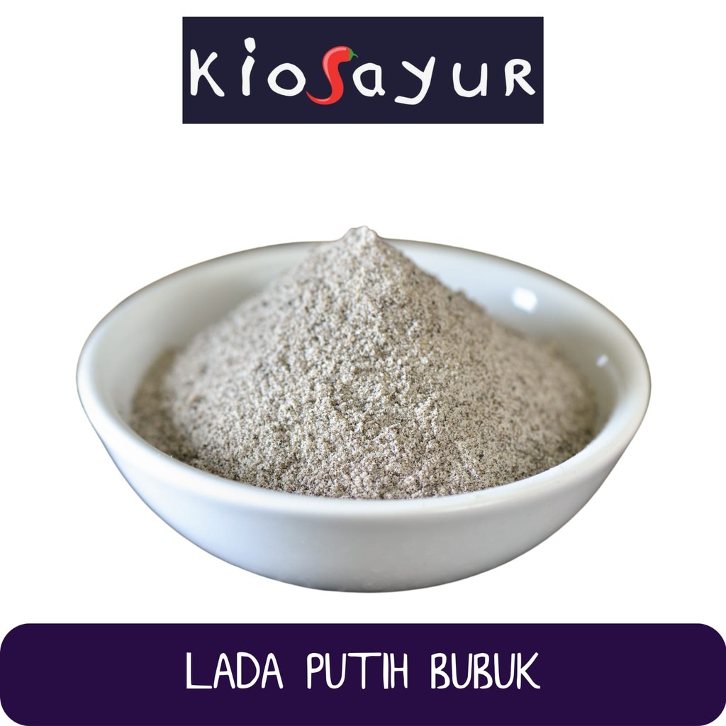 

Lada Putih Bubuk Curah Kiosayur 1 Kg