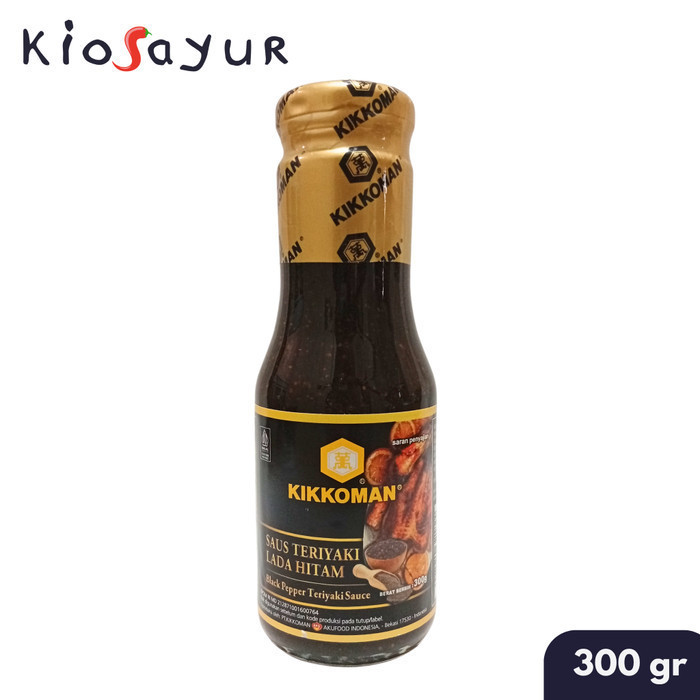 

Black Pepper Teriyaki Sauce Kikkoman 300 gram