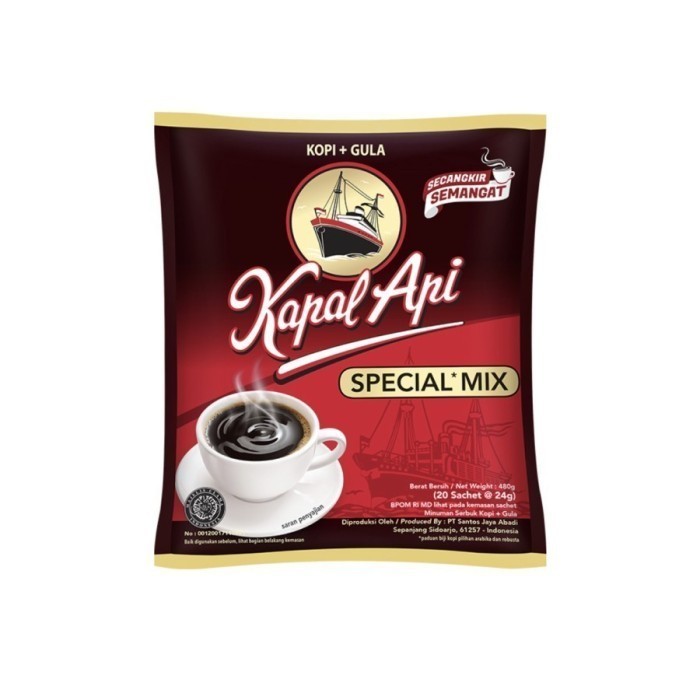 

Kopi Mix Sachet Kapal Api 23 gram