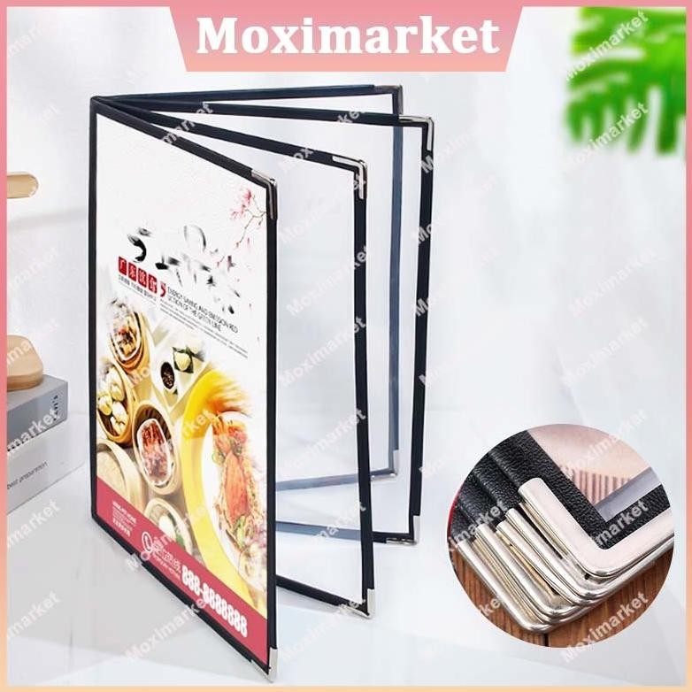 

[COD]Menu Sampul Pelindung Kulit A4 / Sampul Menu Restoran / Buku Menu AST